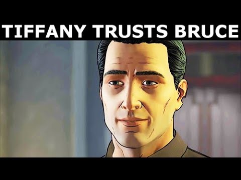 Tiffany Trusts Bruce - Outcome In Episode 3 - BATMAN Season 2 The Enemy Within (Telltale Series)