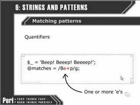 Perl Tutorials -Part 58- Quantifiers