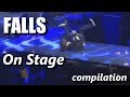 Falls On Stage compilation | RockStar FAIL