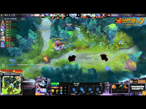 5eva vs Gigabyte.Mineski (MPGL SEA Grand Finals) - Groupstage - Denki