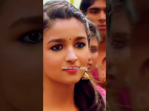 Varun dhawan alia bhatt sad song 🥺❤ taane maare lakh zamana pyar tha mera saccha #ytshorts #hskd