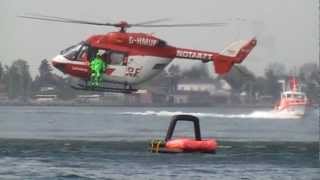 preview picture of video 'Seenotübung m. Christoph 47 Air Ambulance SAR 2/2'