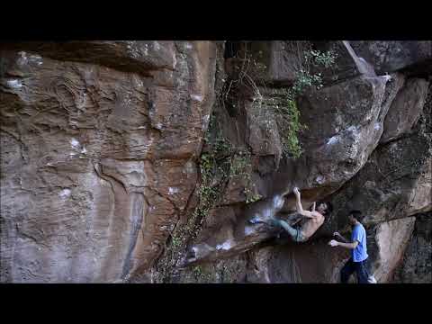 Pinball, 7b+ (sit). Albarracín