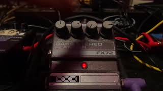 Video thumbnail for DOD FX72 Bass Stereo Flanger by NoPlaceForTheDead