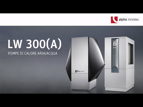 Pompe di calore aria-acqua alira LW300(A) di alpha innotec