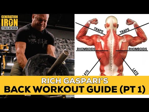 Rich Gaspari’s Legendary Bodybuilding Back Workout (Part 1)