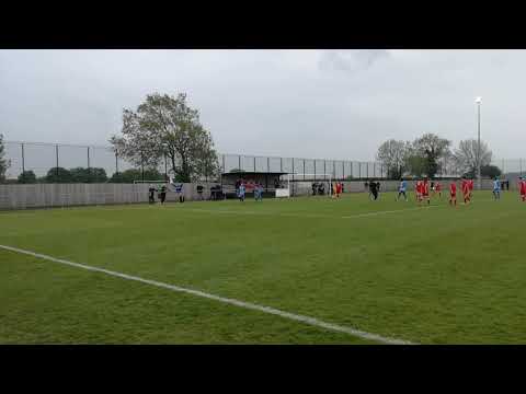 Eccleshill United equaliser against Grimsby Borough in the Playoff Final