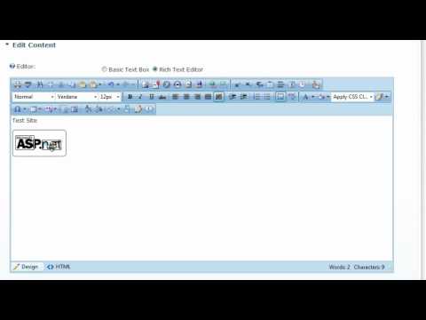 Telerik Radeditor in DotNetNuke