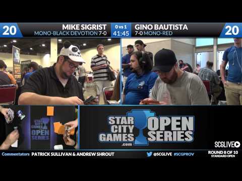 SCGPROV - Standard - Round 8 - Mike Sigrist vs Gino Bautista
