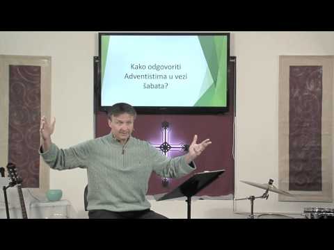 Kako odgovoriti Adventistima u vezi šabata ? Dr. Andrija Vukšić