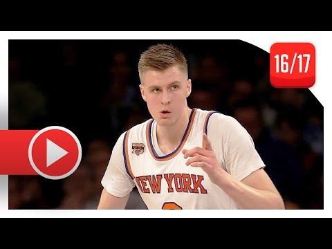 Kristaps Porzingis Full Highlights vs Pistons (2017.03.27) - 25 Pts, 8 Reb