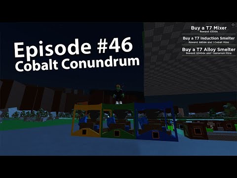 Roblox - Factory Simulator Playthrough - Episode 46 - Grinding Tier 7 Quests & Farming Cobalt