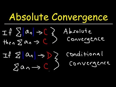 Absolute Convergence, Conditional Convergence, and Divergence