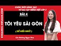 Vở bài tập Tiếng Việt Lớp 2 Bài 4: Tôi yêu Sài Gòn