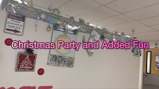 Christmas Party and Added fun | Curly Cami Channel