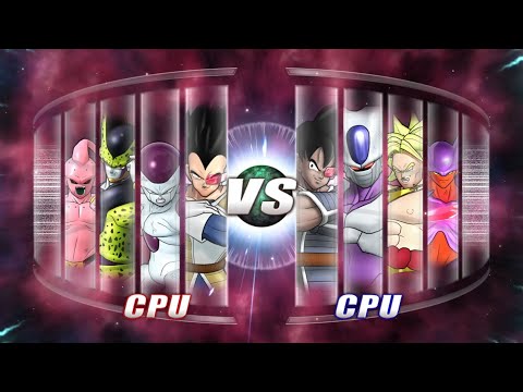 DB Raging Blast 2: Anime Villains Vs Movie Villains - CPU Battle