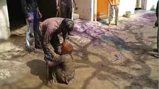 preview picture of video 'Holi at Kuldeep Singh Home Pabnera'
