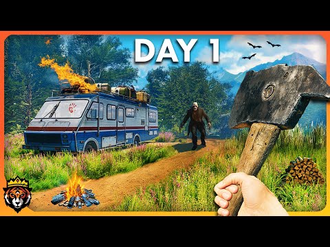 DAY 1 of Surviving a Vampire Apocalypse in the Middle of Nowhere - The Legacy Gameplay...