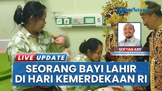 Pasutri Trenggalek Bahagia, Anak Ketiga Lahir Tepat di Hari Kemerdekaan RI ke-80 dengan Berat 3,7 Kg