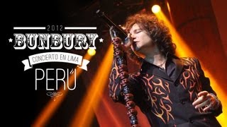 Canto (El mismo dolor) - Enrique Bunbury HD - VIVO/Lima 03/2012