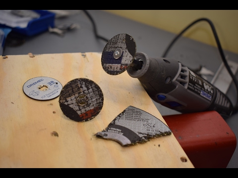 Make cut-off wheels for your angle grinder (Dremel,...