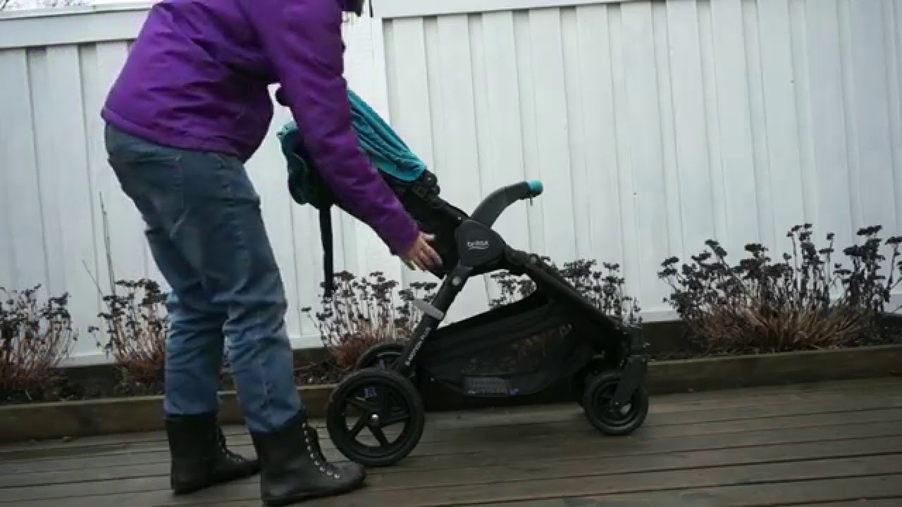 Britax B Motion 4 Plus - fälla ihop