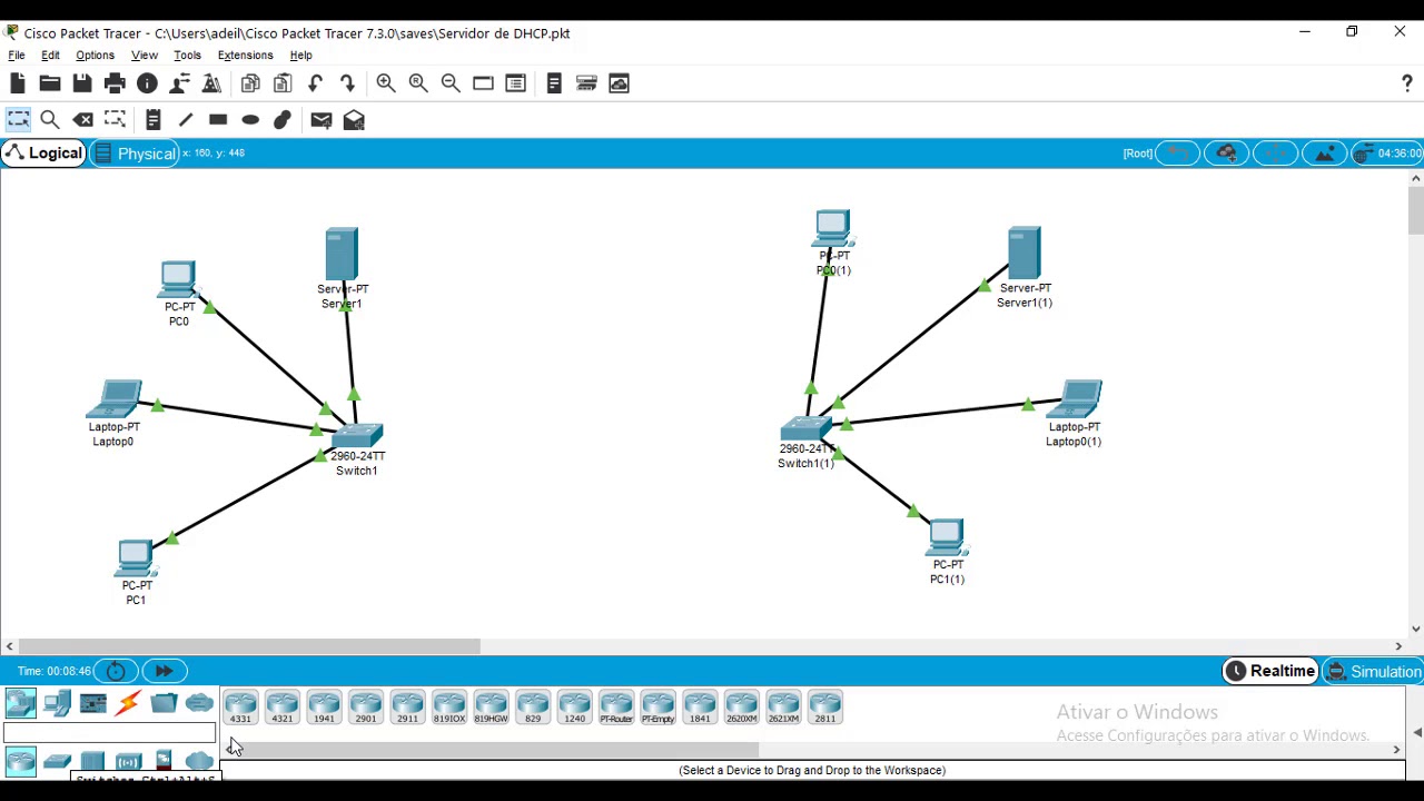 Criando comunicação entre duas Redes Distintas com o protocolo RIP no   Packet Tracer