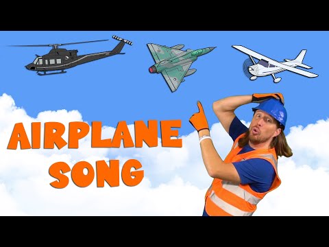 Airplane Song for Kids | Helicopters and Jet Planes | Kid Music - Kingdom Kids Zone, Sing With Me - Handyman Hal - Music for Kids