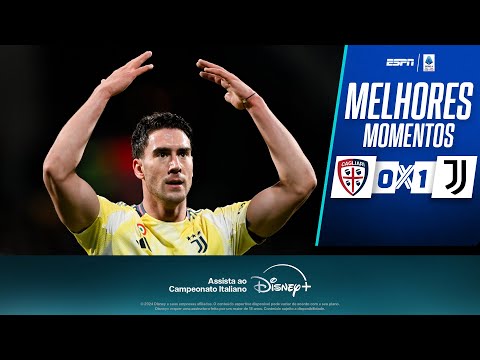 Gols e lances de Cagliari x Juventus