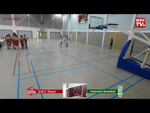 Rowic U16 1 vs Rotterdam Basketball U16 2