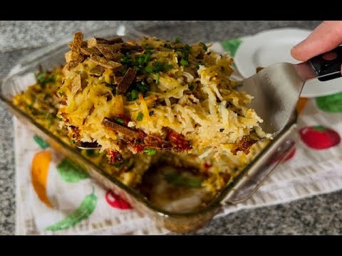 Hash Brown Casserole with Crispy Top -- Casseroles for the Holidays, Day 2.