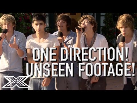 My Life Would SUCK Without 1D! Unseen Footage Of One Direction's SECOND SONG At Judge's Houses!