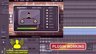 Video thumbnail for "Magic Stereo" VST/ AU demonstration by REZONE by REZONE