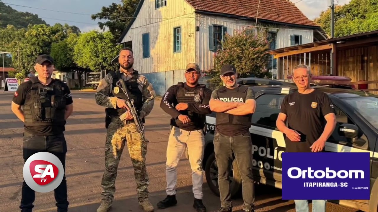 Polícia Civil cumpre dois mandados de prisão por furto qualificado em Itapiranga