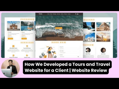 Tours and travels website in WordPress, easy for the owner to manage