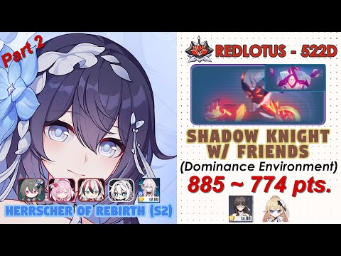 Honkai Impact 3rd: Ex-Abyss RedLotus (522D) V8.5 | SK(Dominance) | HoRb(S2) w/ more friends!