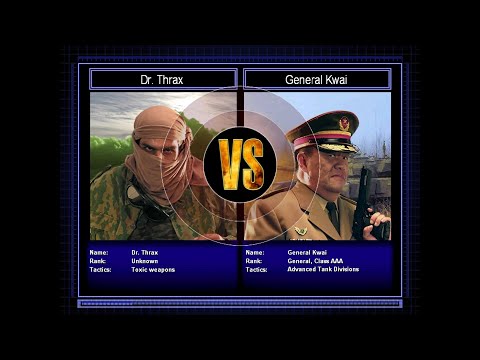 Toxin General VS Tank General [C&C Zero Hour Challenge] [Hard]