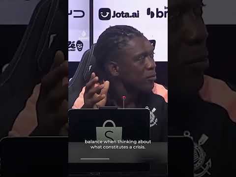 Clarence Seedorf calls out genocide in first Corinthians press conference | AJ Shorts