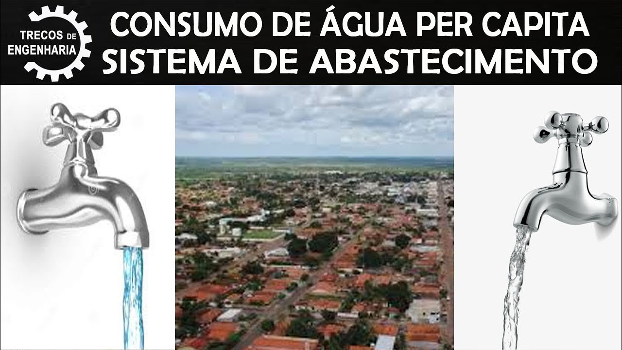 Consumo de Água Per Capita e suas variações - Projeto de Sistemas de Abastecimento de Água e Esgoto