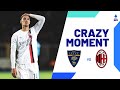 Milan concede twice in 4 minutes against Lecce | Crazy Moment | Lecce-Milan | Serie A 2023/24