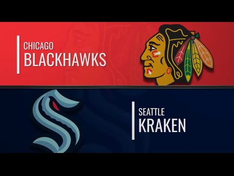 CHICAGO BLACKHAWKS VS SEATTLE KRAKEN 1/17/22