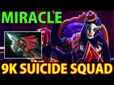 Miracle Queen of Pain- Dota 2: 9k Suicide Squad [Hurricane Pike]