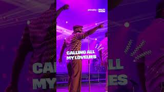 Bruno Mars canta &#39;Calling All My Lovelies&#39; #TheTown2023NoMultishow 📞 | The Town 2023 #shorts