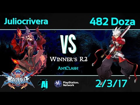 AniClash 58 - Juliocrivera (Nine) vs. 482 Doza (Ragna) Winner's R2 - BBCF Blazblue CF