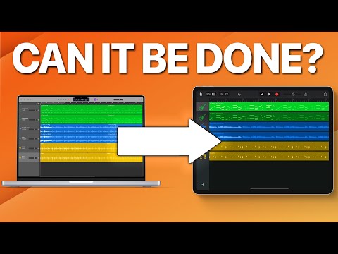 Share GarageBand projects from Mac to iPad/iPhone