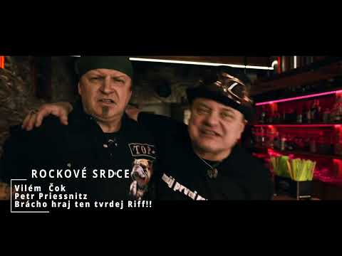 Petr Priessnitz - ROCKOVÉ SRDCE - TV REBEL,  Vilém Čok a  Petr Priessnitz (Brácho 