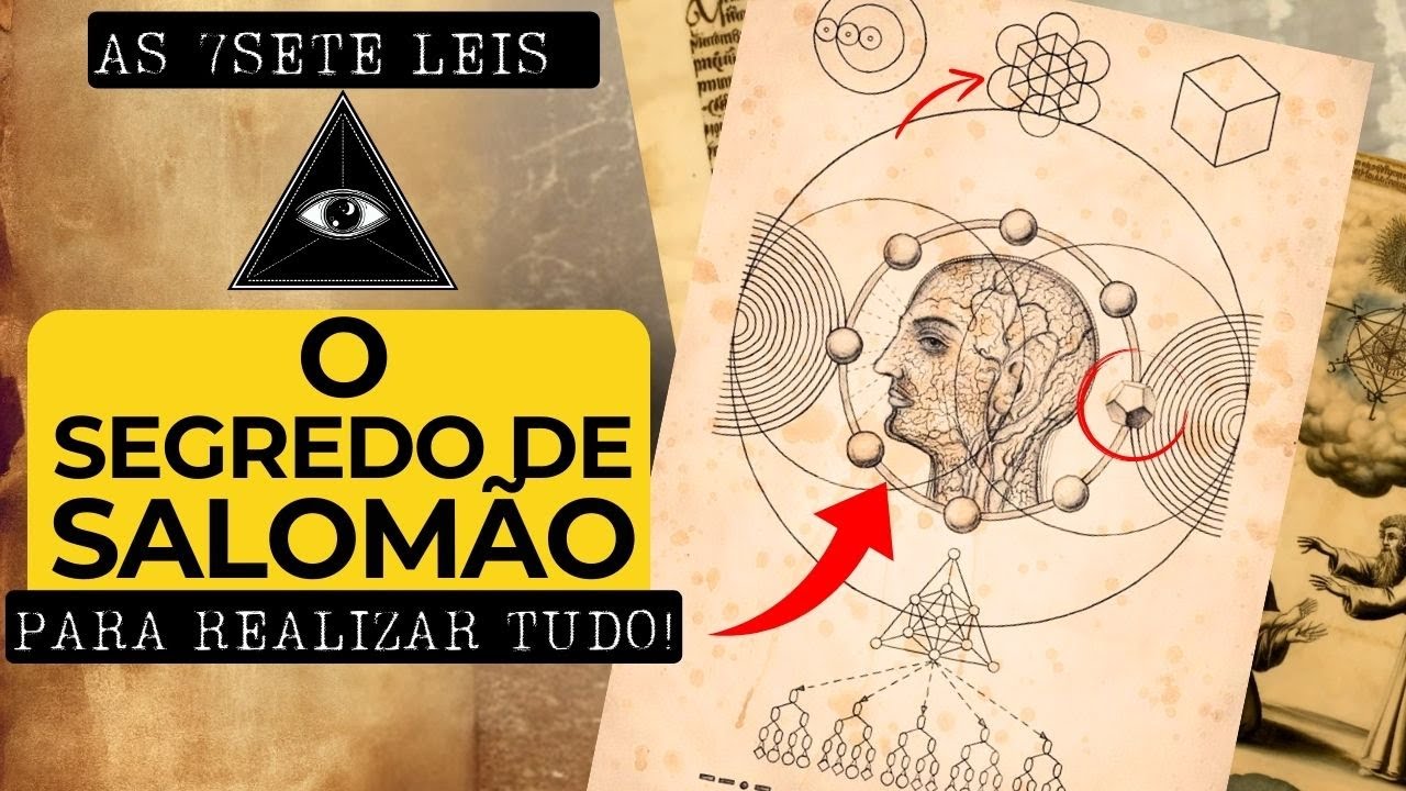 O 7 Segredos De Salomão - Para realizar qualquer coisa! - Documentário - O Segredo Lei da Atração!