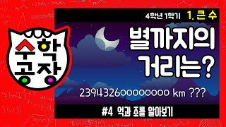 초등수학 4학년 1학기 1단원_큰 수_④ 억과 조를 알아보기