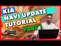 Kia Navi Update Tutorial Part 1 Deutsch German
