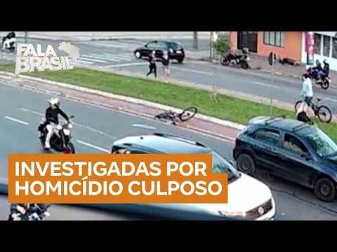 Amigas param em ciclofaixa para tirar foto e são investigadas por homicídio